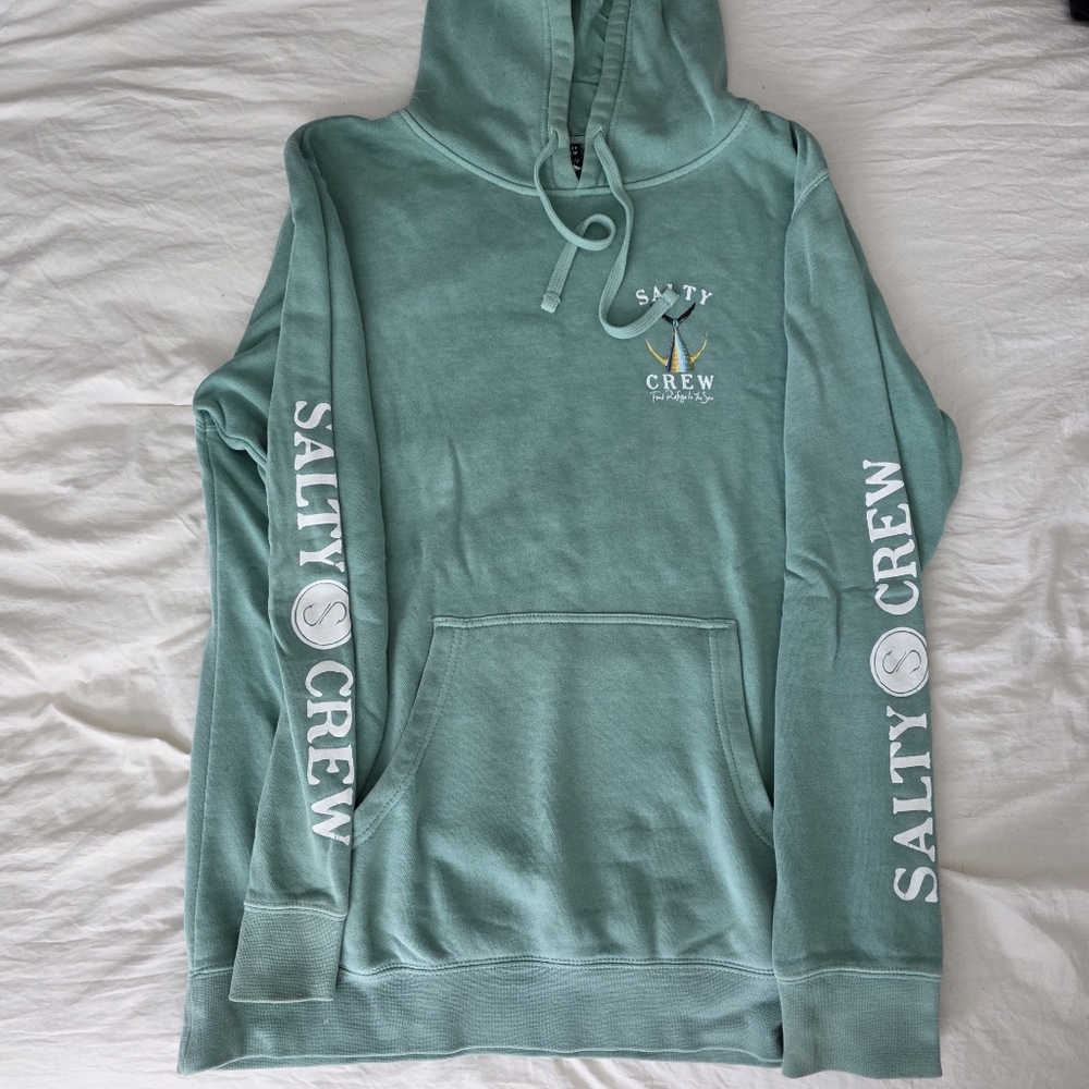 Salty Crew Tailed Boyfriend Hoodie L - Picture 2 of 7